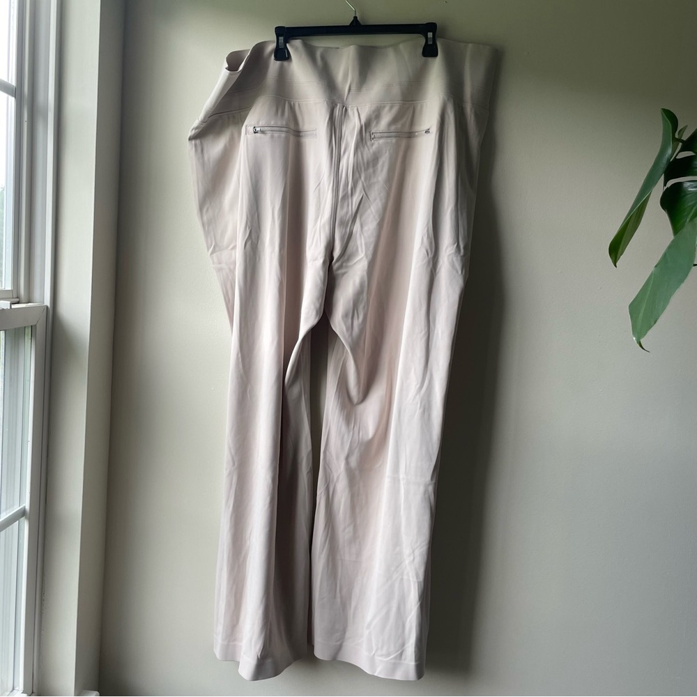 Athleta Women’s Venice High Rise Wide Leg Pants Neutral Size 3X Plus Sized - Picture 7 of 12